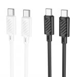 HOCO кабел X88 60W USB към Lightning (1M) - Бял