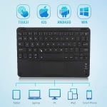 Комплект Bluetooth безжична клавиатура с trackpad YL-03 - Черен