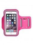 Armband Case - спортен калъф за ръката за смартфони размер iPhone 6 PLUS - Розов - W-20