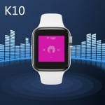K10 Смарт часовник SIM карта SmartWatch IOS Android - Бял