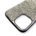 Кейс за телефон  лъскави камъни- за iPhone 12 Pro max 6.7" (Черен)