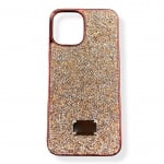 Кейс за телефон  лъскави камъни- за iPhone 12 Pro max 6.7" (Rose Gold)