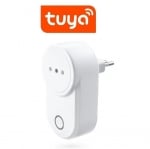 Контакт TUYA Smart Power Plug, Интелигентен, WiFi, 220-240 V, 16 A, Съвместим с Android/iOS