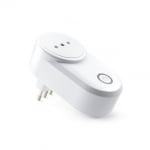 Контакт TUYA Smart Power Plug, Интелигентен, WiFi, 220-240 V, 16 A, Съвместим с Android/iOS