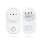 Контакт TUYA Smart Power Plug, Интелигентен, WiFi, 220-240 V, 16 A, Съвместим с Android/iOS