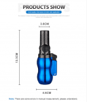 Професионална газова запалка BS-117 - Син