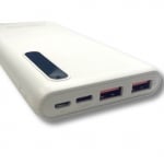 Външна батерия 22.5W с LED индикатор Powerbank T07-8 20,000 mAh - Бял