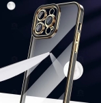 Калъф TP28 Angel Eyes Samsung S23 Ultra прозрачен с Розова Рамка