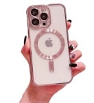 Кейс MG38 Luxury Case with Magsafe iPhone 11 - Розов