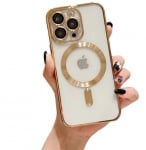 Кейс MG38 Luxury Case with Magsafe iPhone 12 - Златист