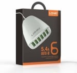 Разклонител 65W LDNIO A6573C / EU с 5xUSB и 1xPD порта