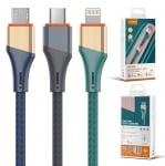 Кабел LDNIO LS631 30W 1M Fast USB към Lightning - Син