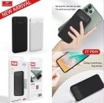 EARLDOM PB49 Преносимо зарядно тънък Powerbank 10,000mAh - Черен