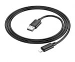 HOCO кабел X88 60W USB към Lightning (1M) - Черен