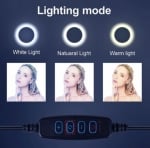 XD300 LED ринг лампа осветление за грим, влогърство TikTok 12\'\' диаметър 30 см