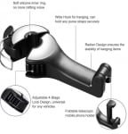 J-004 Куки за столче за кола с държач за телефон, универсална облегалка, органайзер, закачалка