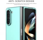 Z15 Silicone case за Samsung Z Fold 5 от 2 части - Бебешко Розово