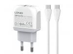 20W LDNIO A2316C С 2 изх. USB+USB-C с кабел Type-C към Type-C