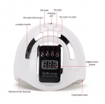 UV лампа X11 MAX за нокти 66 UV лампи 280W MAX