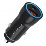 WUW C146 12v. зарядно за кола USB+USB-C QC3.0+PD