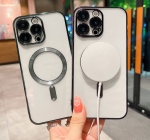 Кейс MG38 Luxury Case with Magsafe iPhone 14 Pro Max - Лилав