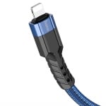 HOCO кабел U110 USB към Lightning (1.2M) - Син