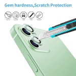 Цветен протектор за Камера на Телефон Samsung S24 Ultra - Тъмно Зелен