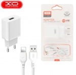 XO-L99 2.4A. бързо зарядно с кабел USB - Lightning