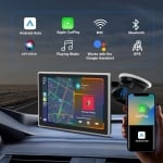 Apple CARPLAY Android Auto Смарт Нави C70-D за кола 7 инча тъчскрийн  +камера