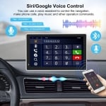 Apple CARPLAY Android Auto Смарт Нави C70-D за кола 7 инча тъчскрийн  +камера