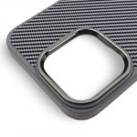 Premium Carbon Case TP-103 за iPhone 15 Plus - Titanium сив