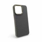 Premium Carbon Case TP-103 за iPhone 15 Plus - Titanium сив