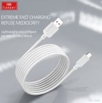 EARLDOM кабел EC183C 2.4A USB към Type-C (1M) - Бял