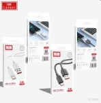 EARLDOM кабел EC183L 2.4A USB към Lightning (1M) - Бял