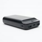 WUW Y129 2.1A POWER BANK Type-C 1 USB 2 - 20,000 mAh - Черен