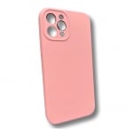 Silicone case TP-59 за +камера за iPhone 15 Pro - Розов