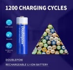 4БР. AA никел металнхидрид 1200mAh 1.2 V зареждаща се