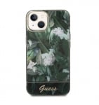 GUHCP14SHGJGHA Калъф Guess за iPhone 14 & 13 Силиконов Джунгла - Зелен