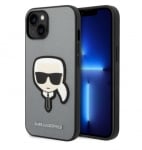 KLHCP14SSAPKHG Karl Lagerfeld iPhone 14 Back cover case - iPhone 13 - Silver