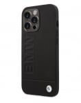 BMHCP14LSLLBK BMW iPhone 14 Pro Hardcase Backcover - Hot Stamp - Black