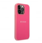 GUHCP14LPSASBFU Калъф Guess за iPhone 14 Pro Твърд - Корал