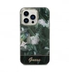 GUHCP14LHGJGHA Калъф Guess за iPhone 14 Pro Силикон Джунгла - Зелен