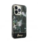 GUHCP14LHGJGHA Калъф Guess за iPhone 14 Pro Силикон Джунгла - Зелен