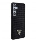 GUHCS24SHDGPPK Guess Galaxy S24 Back cover case - Rhinestone Triangle - Black