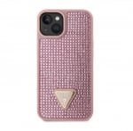 GUHCS24MHDGPPP Guess Galaxy S24 Plus Back cover case - Rhinestone Triangle - Pink