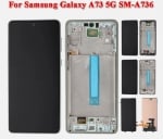 LCD Дисплей с тъчскрийн за Samsung A73 5G SM-A736B +Рамка OLED ORG