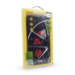 Шарен Кейс TP-40 за Samsung A14 (покриващ камерата) - Джанти Червен