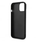 7679 Karl Lagerfeld iPhone 14 & 13 Hardcase Backcover - Puffy Elongated - Nylon - BlackBack Cover-Zwart