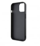 4317 Karl Lagerfeld iPhone 15 Back cover case - 3D MULTI LOGO - BlackBack cover case-Transparent