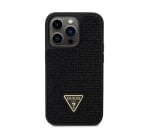 0873 Guess iPhone 15 Back cover case - Triangle - BlackBack Cover-Zwart